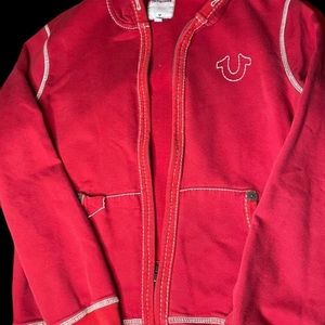 True Religion Red Hoodie (M)
